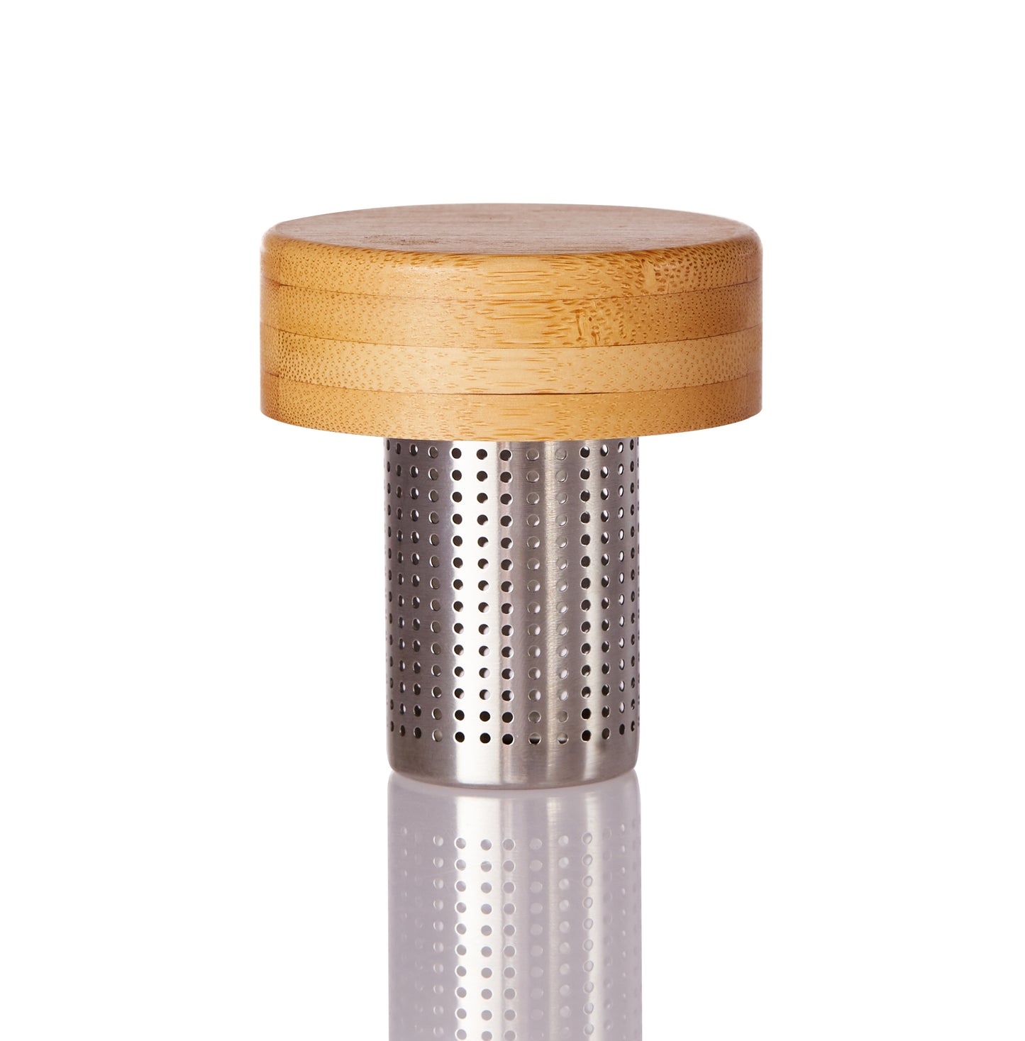 Bamboo Tea Infuser Lid