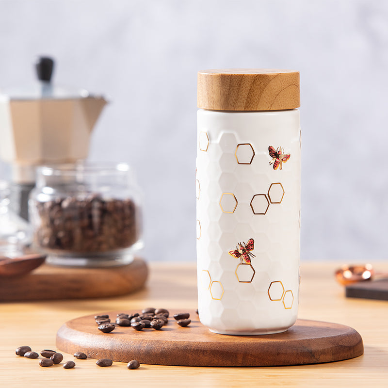 20oz Ceramic Coated Travel Mug – Taste The Earth