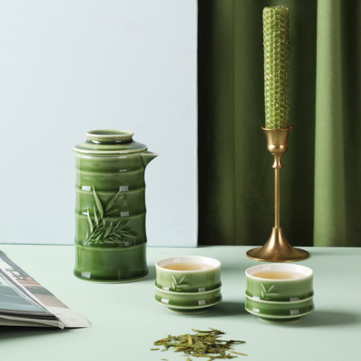 Bamboo Tea Cup ( Set of 2) 