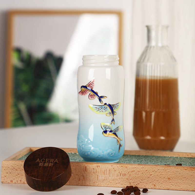 Anchovy Fish Travel Tumbler