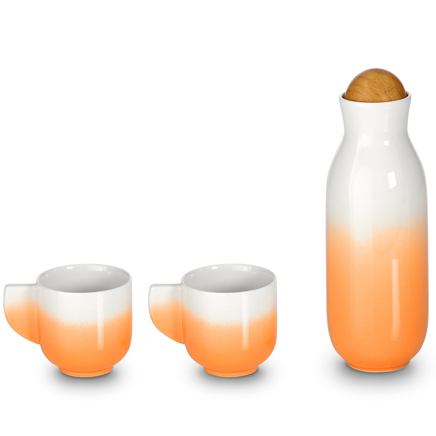 Bloom Carafe Set ( Cups with Handles)