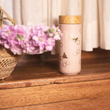 Honey Bee Ceramic Travel Mug / Gold 12.3 oz